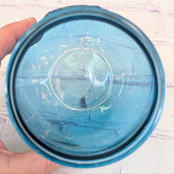 Authentic 100% Recycled Blue Glass (See My Other Teal Green Blue Glass) - Picture 4 of 9